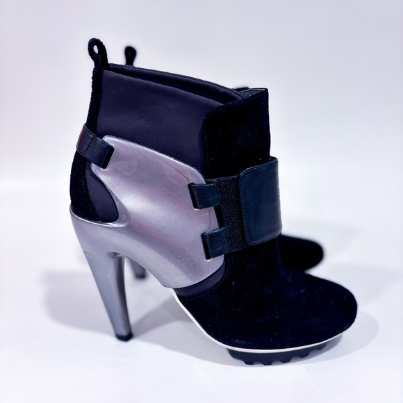 United Nude Shoes - UNITED NUDE Black Eros Heeled Booties